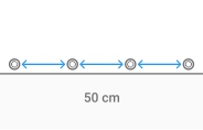 Ringen om de 50 cm